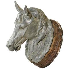 Antique French 19th Century Horse Head