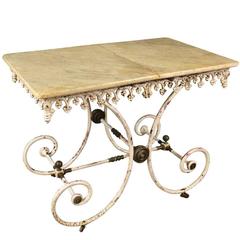 French 19th Century Butcher Table 10