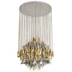 Mixed Metal Element Chandelier