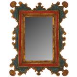 Spanish Style Carved and Gilt Mirror