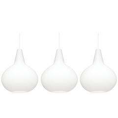 Lisa Johansson-Pape 'Round Onion' Opaline Glass Pendant