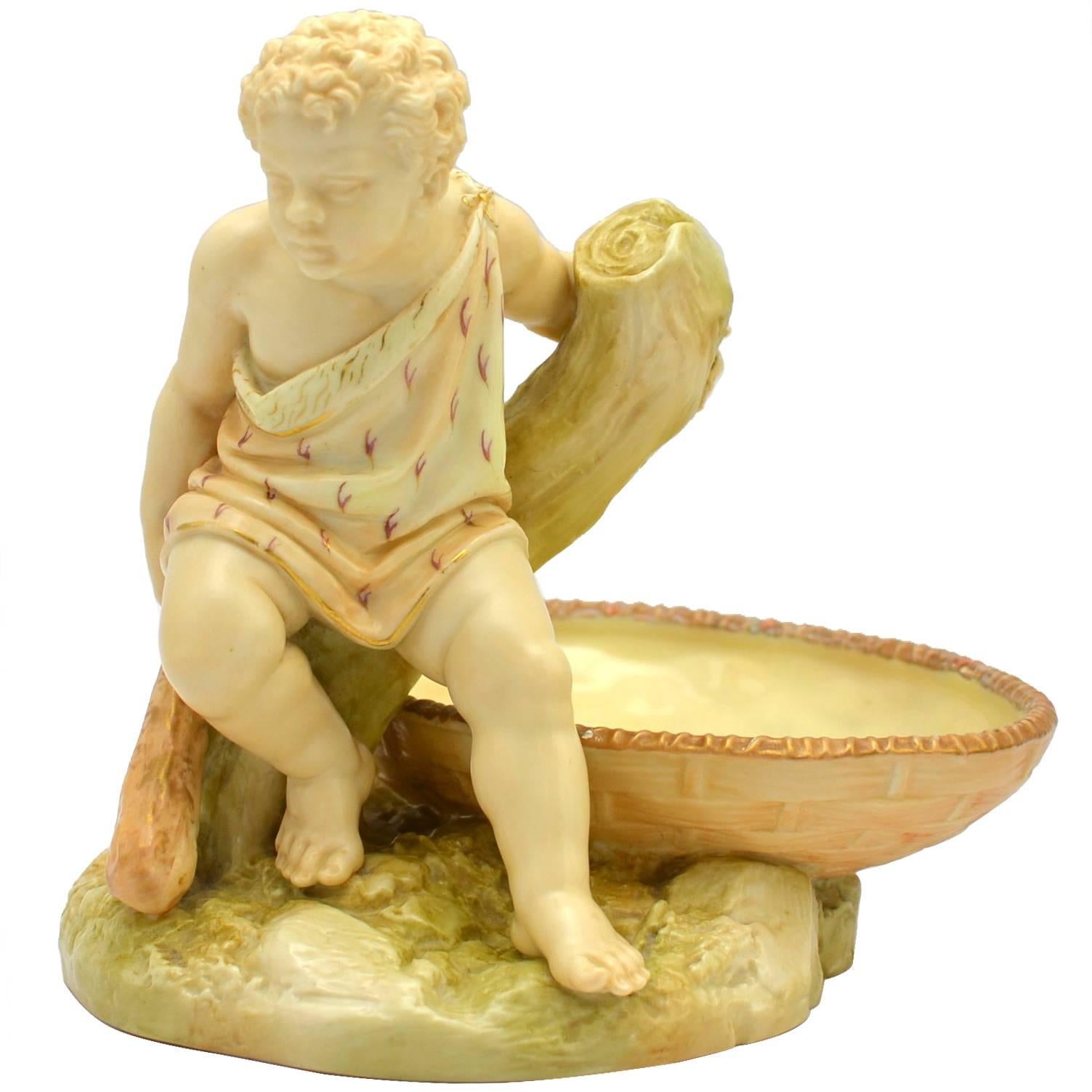 Royal Worcester Comport, 'Australia', Modelled by James Hadley For Sale