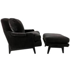 Classic Dunbar Lounge Chair and Ottoman 8