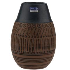 Gustavsberg Lisa Larson Granada Stoneware Vase, Granada Sgraffito, 1950