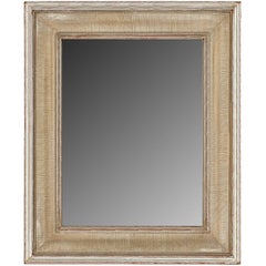 Miroir doré de style moderniste du milieu du siècle dernier