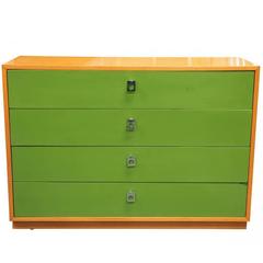 Mid-Century Paint Front Chest by Founders