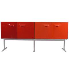 Two Sided Raymond Loewy Bar Cabinet DF 2000 12