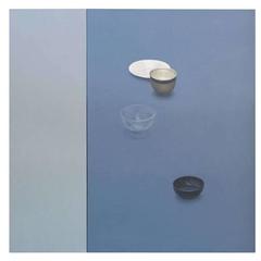"Three Bowls and a Saucer" by Artist Willard Dixon 3