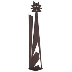 Monumental Free Standing Cat Sculpture
