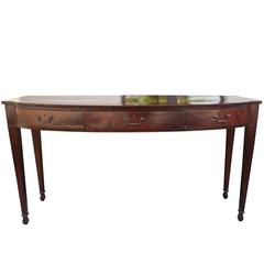 English Mahogany Serving Table, circa 1820 7