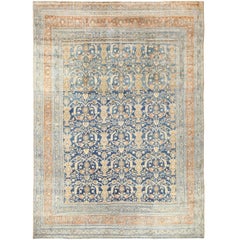 Light Blue Antique Persian Khorassan Rug