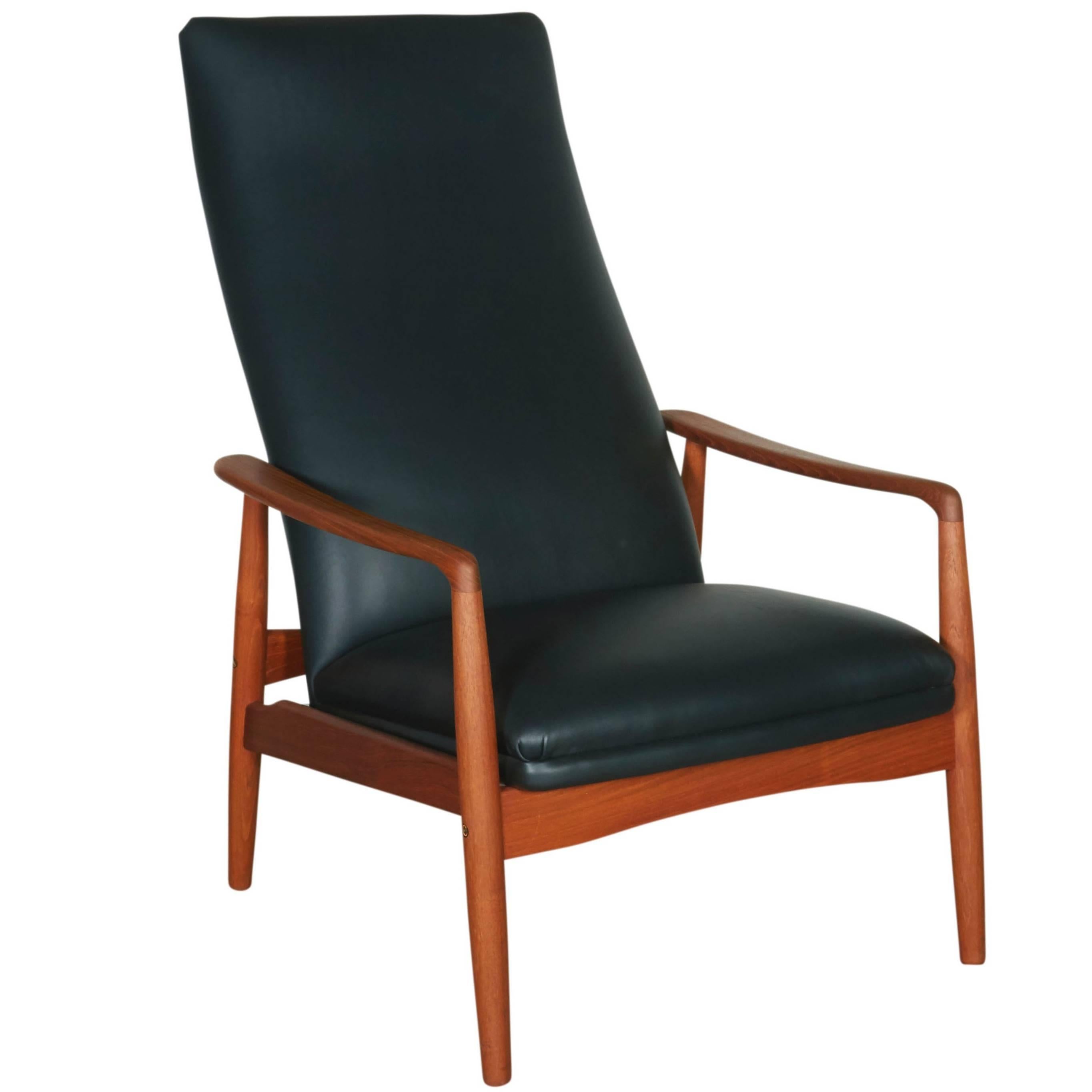 Danish Recliner Chair by Soren Ladefoged