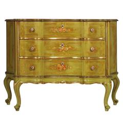 Early 20th Century Venetian New Rococo Chest of Drawers 1