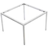 Couchtischsockel aus massivem Chrom mit Knoll
