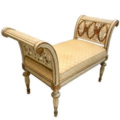 Antique Gustavian Bench or Window seat, 1790