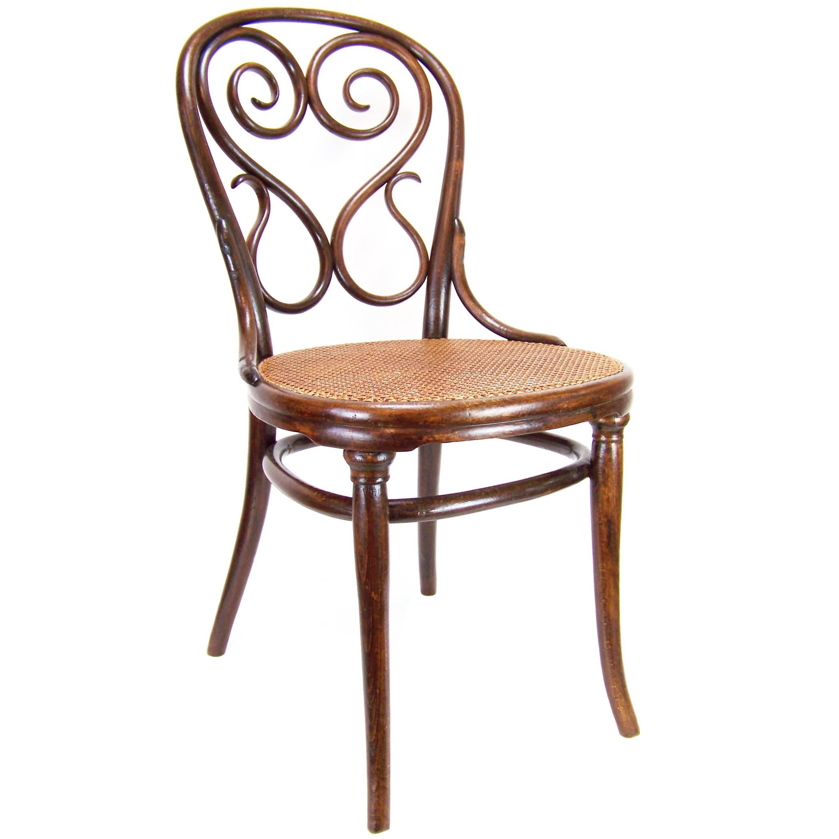 Chair Thonet No. 4, circa 1885