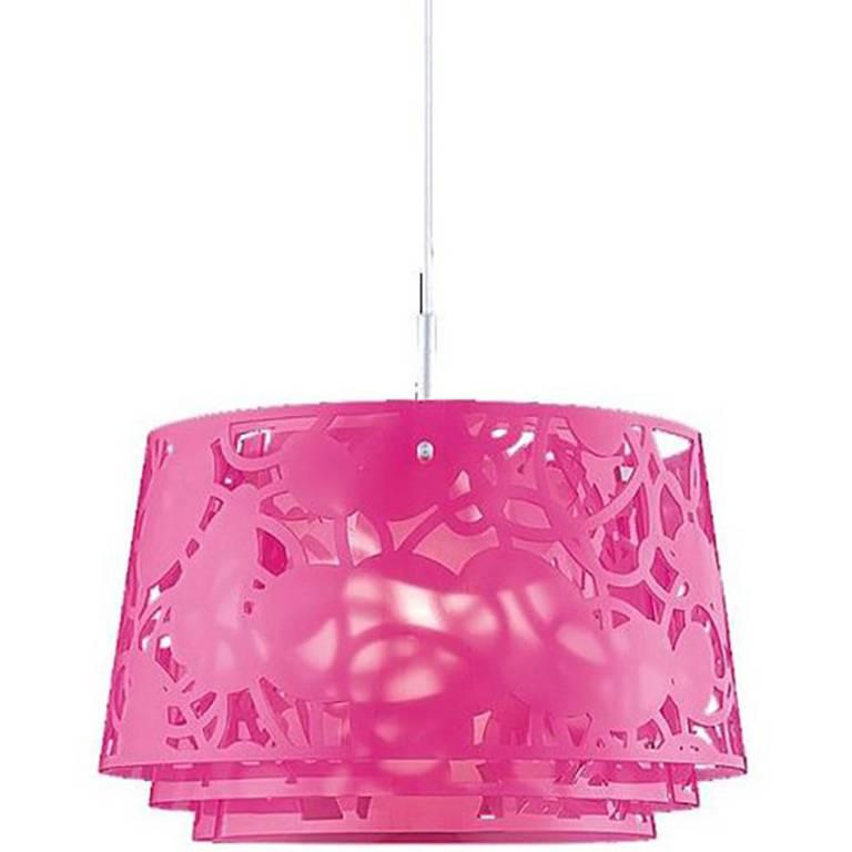 Hot Lips Pink Collage 600 Pendant Suspension Light for Louis Poulsen, Denmark For Sale