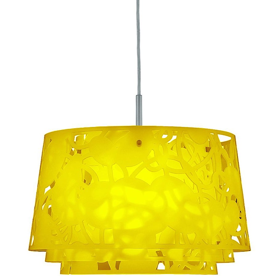 Lemon Yellow Collage 600 Pendant Suspension Light for Louis Poulsen,  Denmark For Sale at 1stDibs