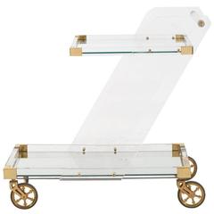 Vintage Lucite Bar Cart