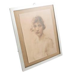 Antique George V Sterling Silver Photograph Frame 4
