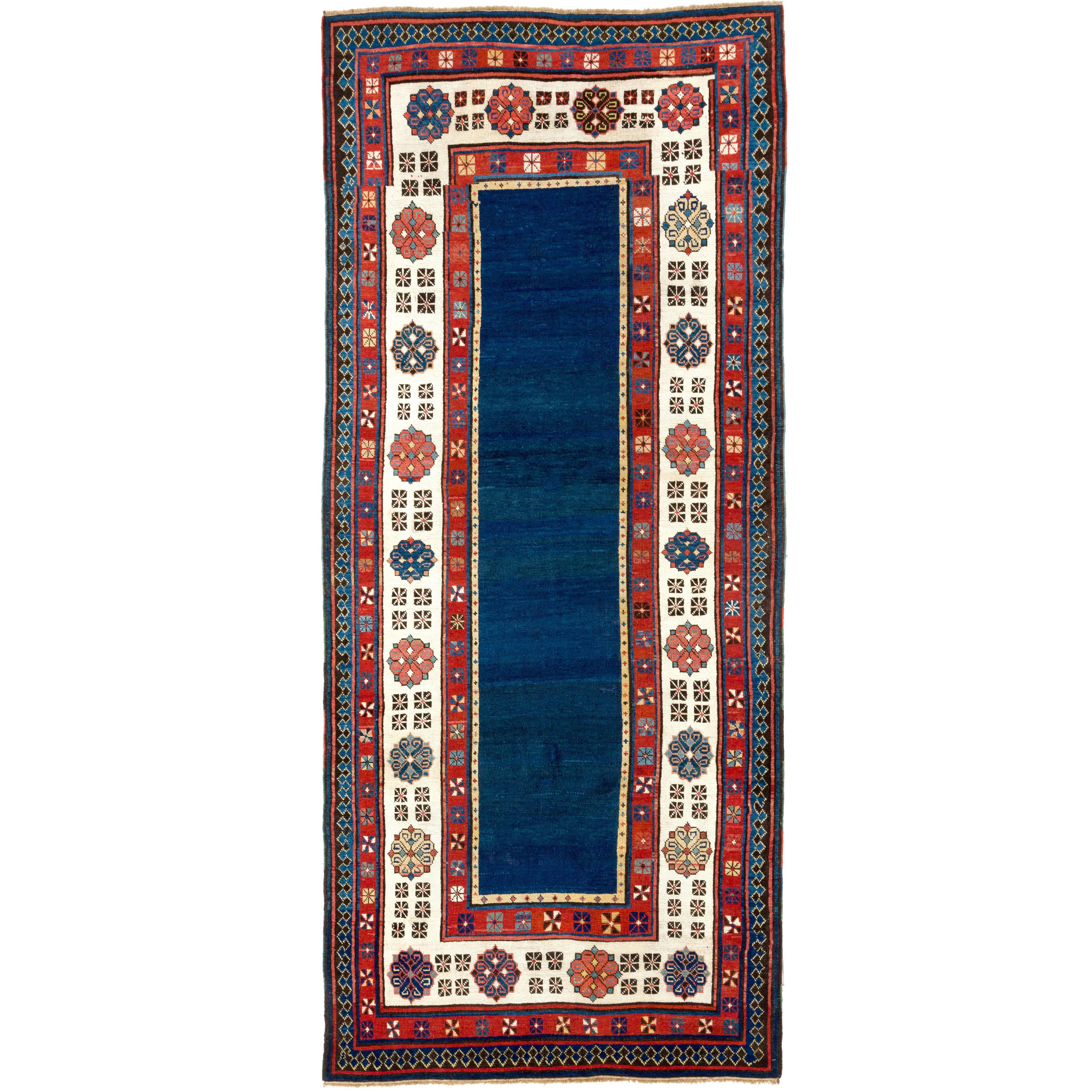 Antique Caucasian Talish Runner, 19th Century