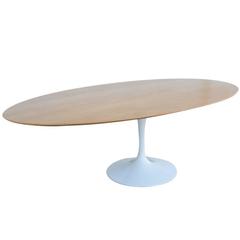 Saarinen Knoll Oak Top Tulip Base