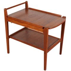 Danish Modern 1960s Teak Bar Cart 10