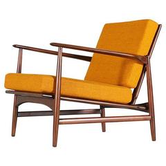 Vintage Ib Kofod-Larsen “Spear” Lounge Chair for Selig