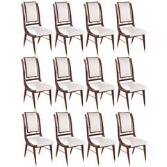 Set of 12 Italian Modern Dining Chairs 11