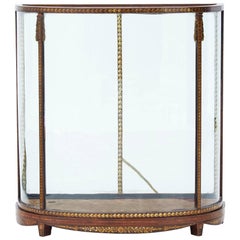 Early 19th Century Mahogany and Painted Decoration Display Case