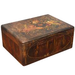 American Folk Art Painted Box