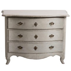 Antique Swedish, Rococo Period, Chest of Drawers, circa 1760