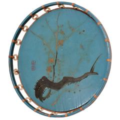 Antique Chinese Decorative Tray, Wall Hanging, Frank Lloyd Era 1