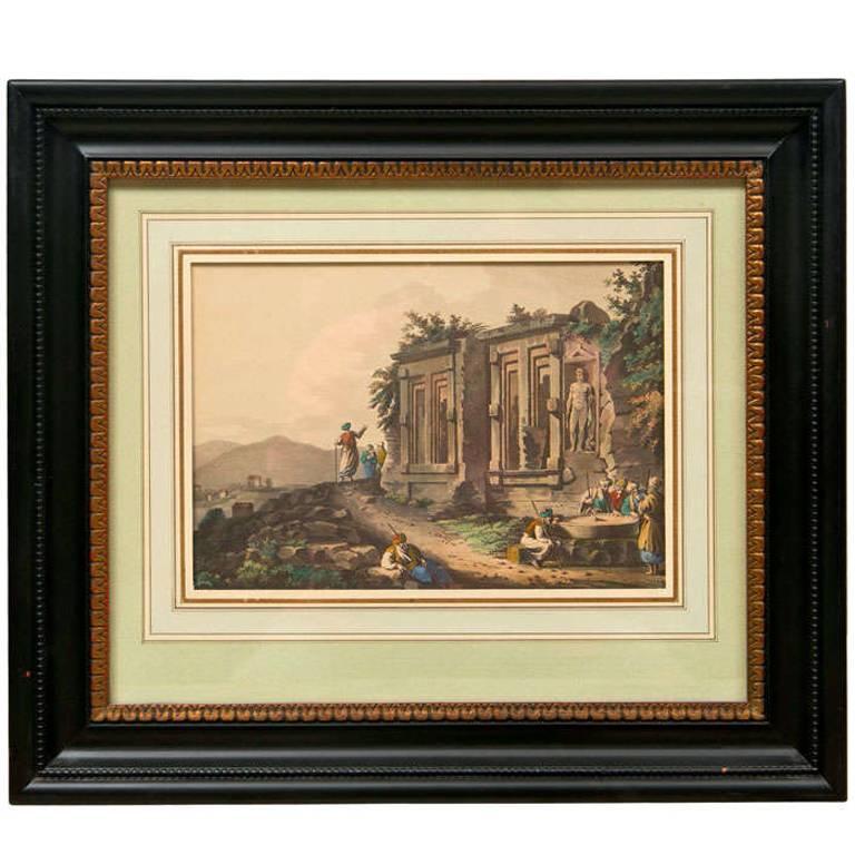 Neoclassical image of India For Sale