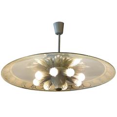 1940s Fontana Arte Mirrored Chandelier 9