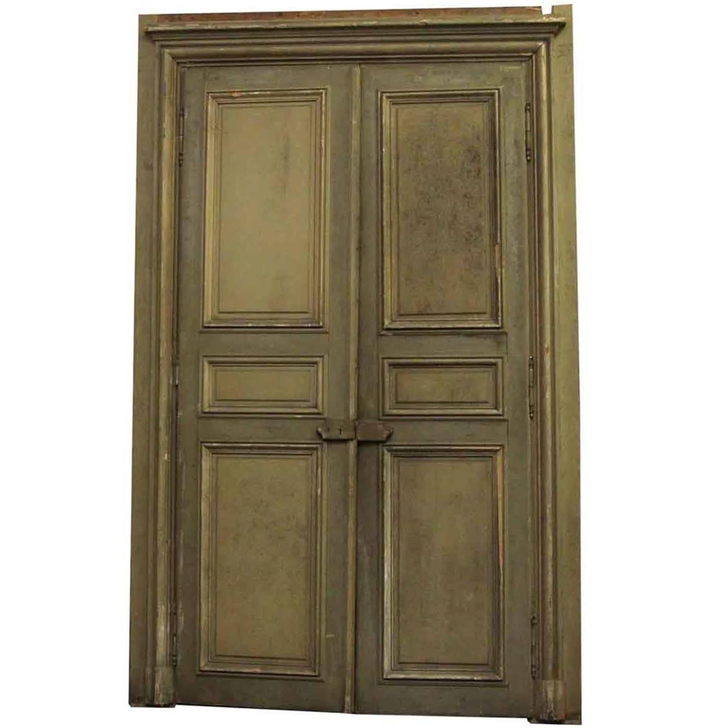 1870s French Provincial Oversized Doors with Door Janbs