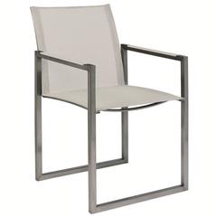 Used Grey NNX Ninix 55 Outdoor Dining Armchair by Royal Botania, Belgium