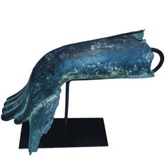 Wooden Budhha Hand with Leg Fragment 12