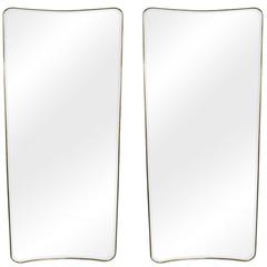 Pair of Mirrors in Style of Gio Ponti 9