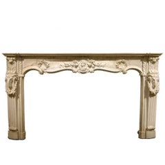 18th Century English Marble Mantel