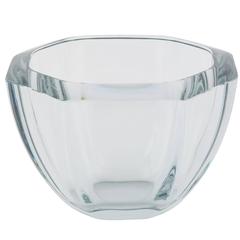 Hexagonal Strombergshyttan Glass Bowl, circa 1950s