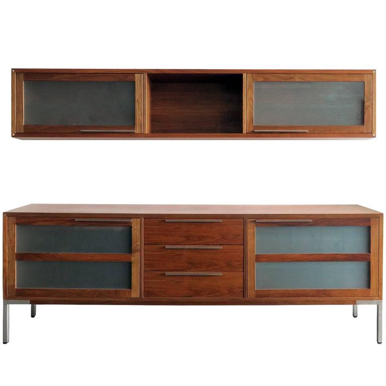 Ak 1270 Nissen And Gehl Sideboard And Hanging Cabinet For Sale At