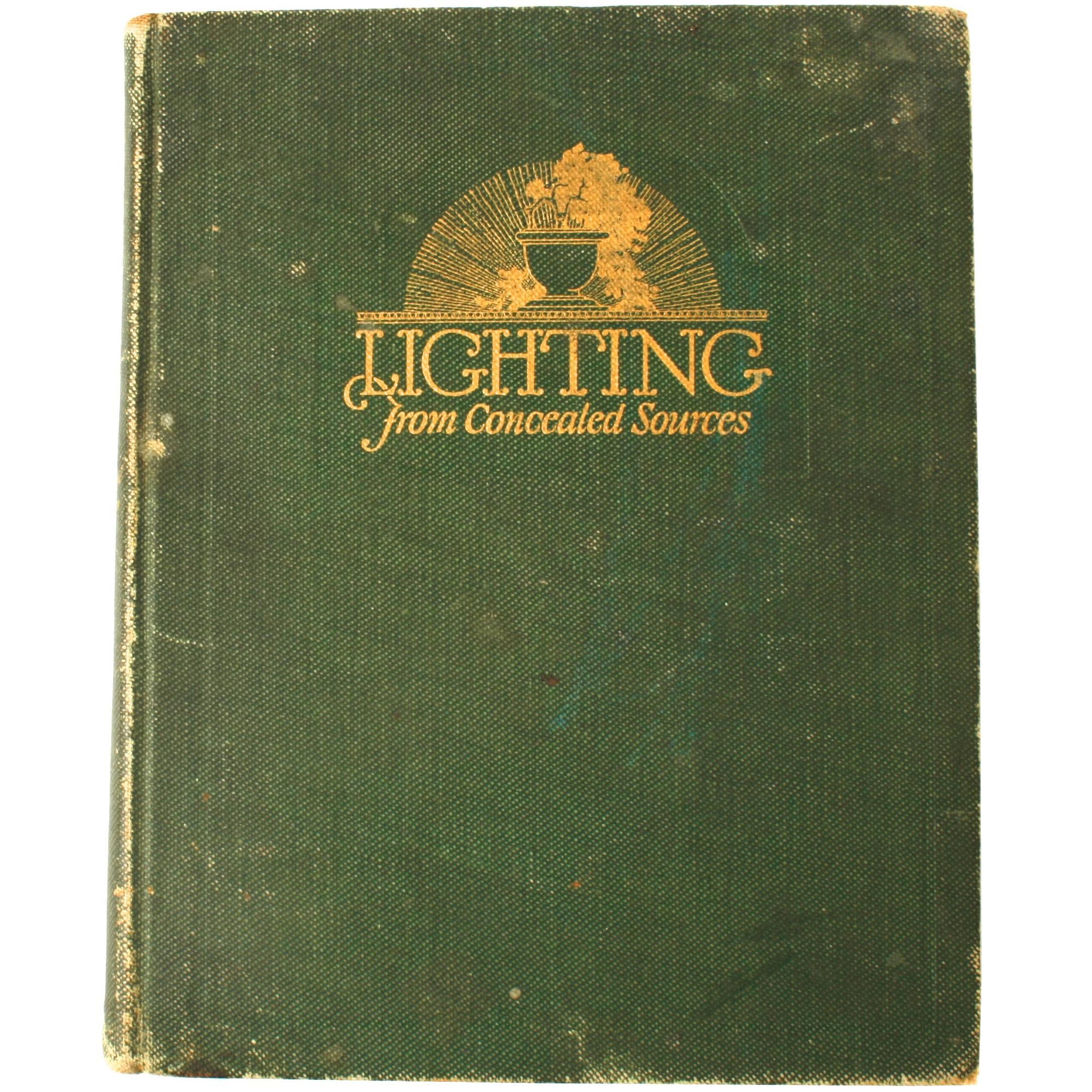 Lighting from Concealed Sources by J.L. Stair, Rare First Edition
