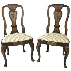 Queen Anne Style Side Chairs 2