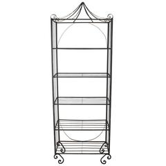 Wrought Iron Étagère 4