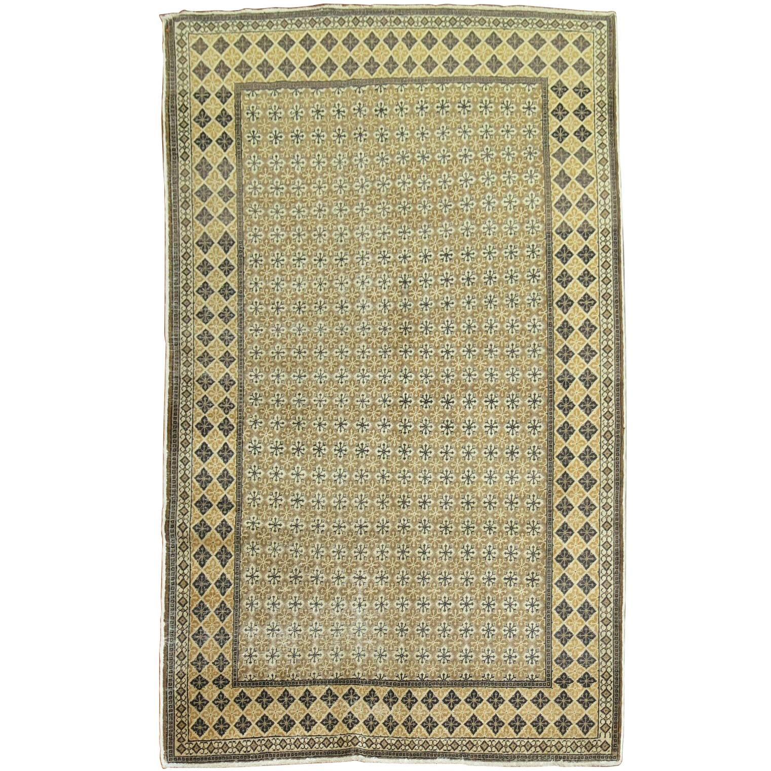 Türkischer Sivas-Teppich, Vintage  im Angebot