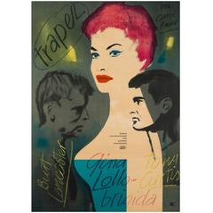 Trapeze Original Polish Film Poster, 1956 5