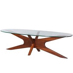 Adrian Pearsall Model 893-TGO Coffee Table for Craft Associates