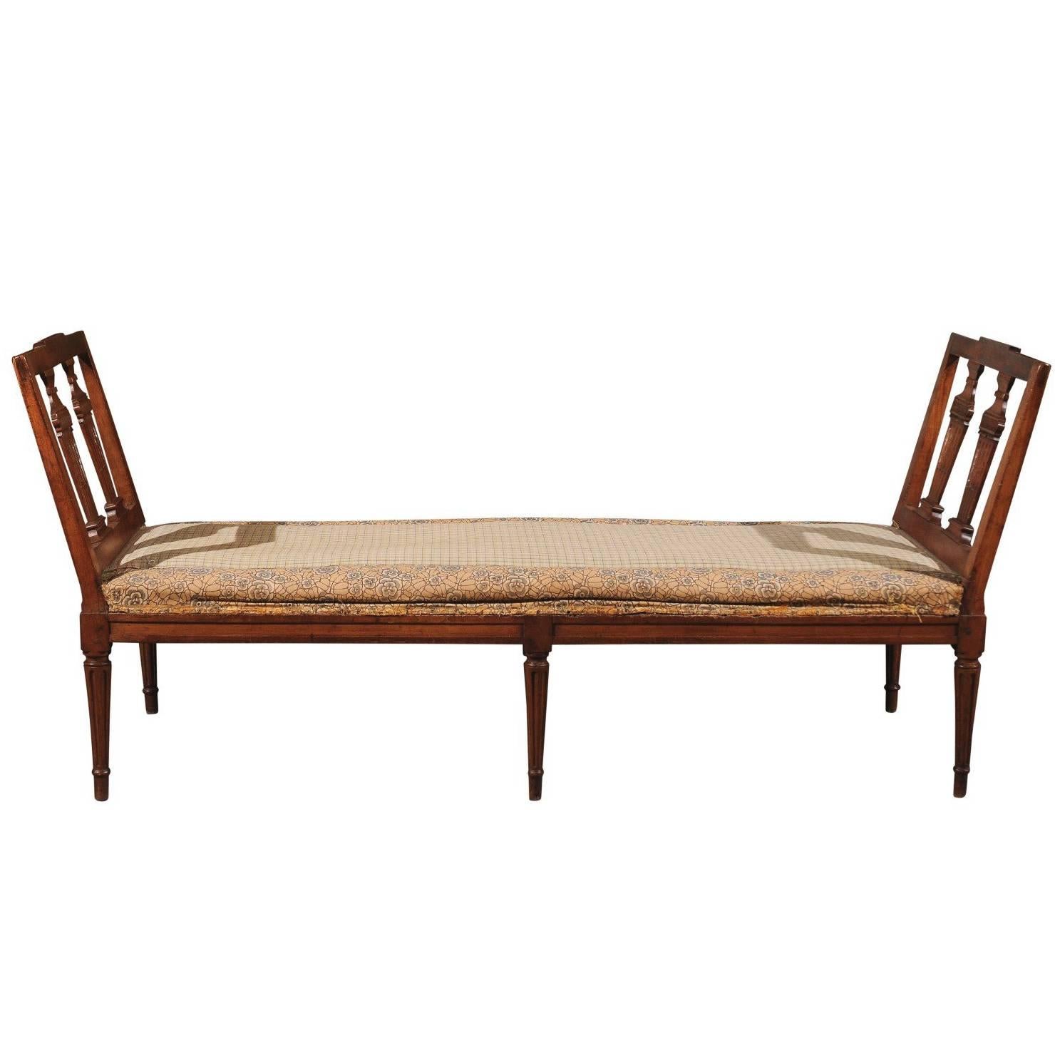 18th Century Louis XVI Period Daybed, circa 1780 For Sale