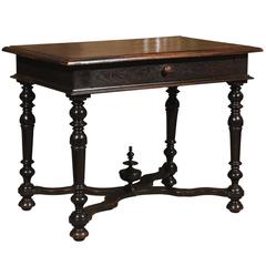 19th Century Louis XIII Style Side Table, circa 1880 9